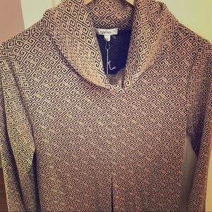 Tyler Boe turtle neck sweater dress